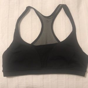 Black Lululemon sports bra size 8
